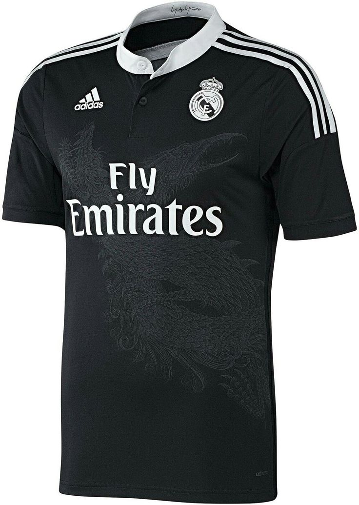 Real Madrid 14-15 Third Black Dragon kit